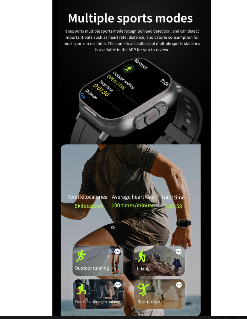 A70 Smart Watch – Sleek Design with Essential Smart Features
